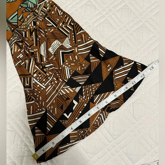 NWT Uncle Frank Retro Print Shift Dress Small 100% Cotton Made in USA - Picture 11 of 13